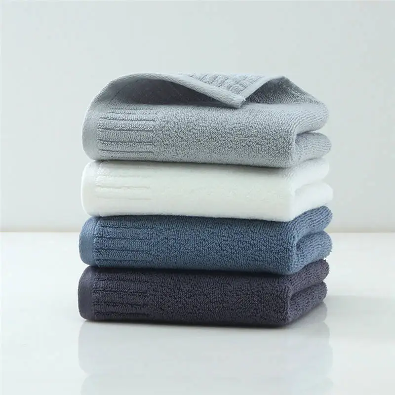 Cotton And Polyester Square Bath Bathroom Towels Soft Hair Hand Face Towel For Spa Kids Children Gift Hotel Home Use Towels