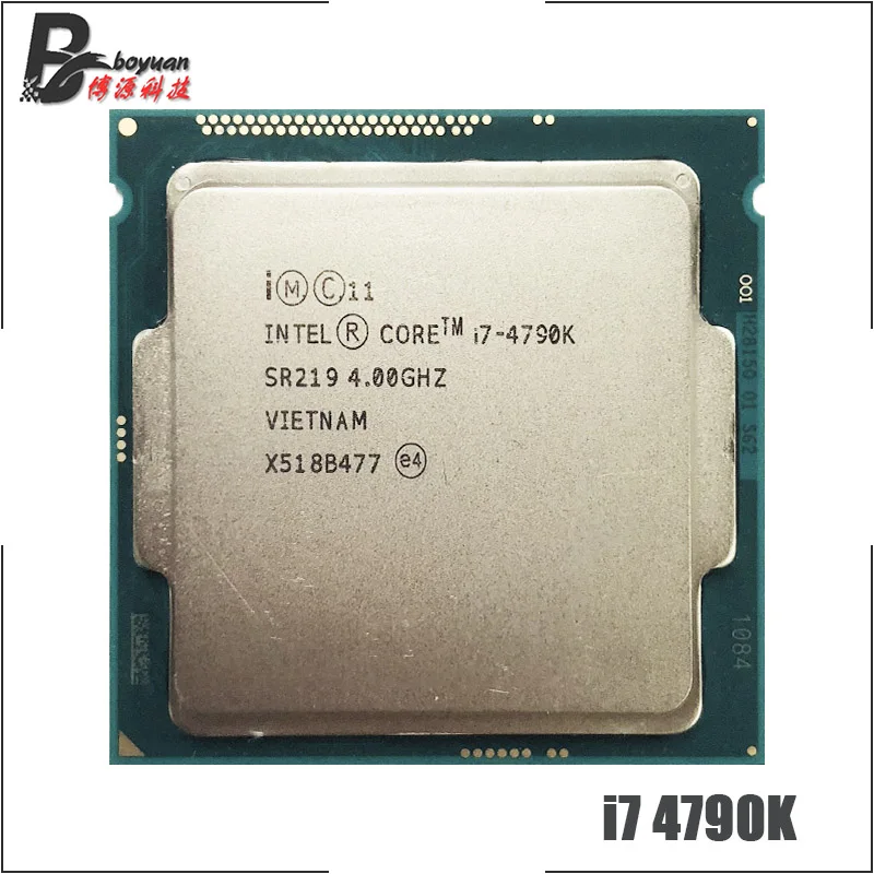 Intel Core i7-4790K i7 4790K Façades d'occasion-Lecture Core-Processeur CPU  Thread 88W 8M LGA 1150