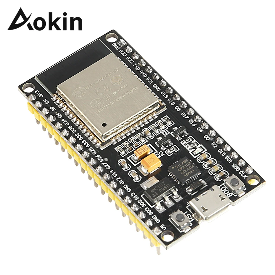 

ESP32S ESP-32S CP2102 Wireless WiFi Bluetooth ESP32 ESP32S Development Board Micro USB Dual Core Power Amplifier Filter Module
