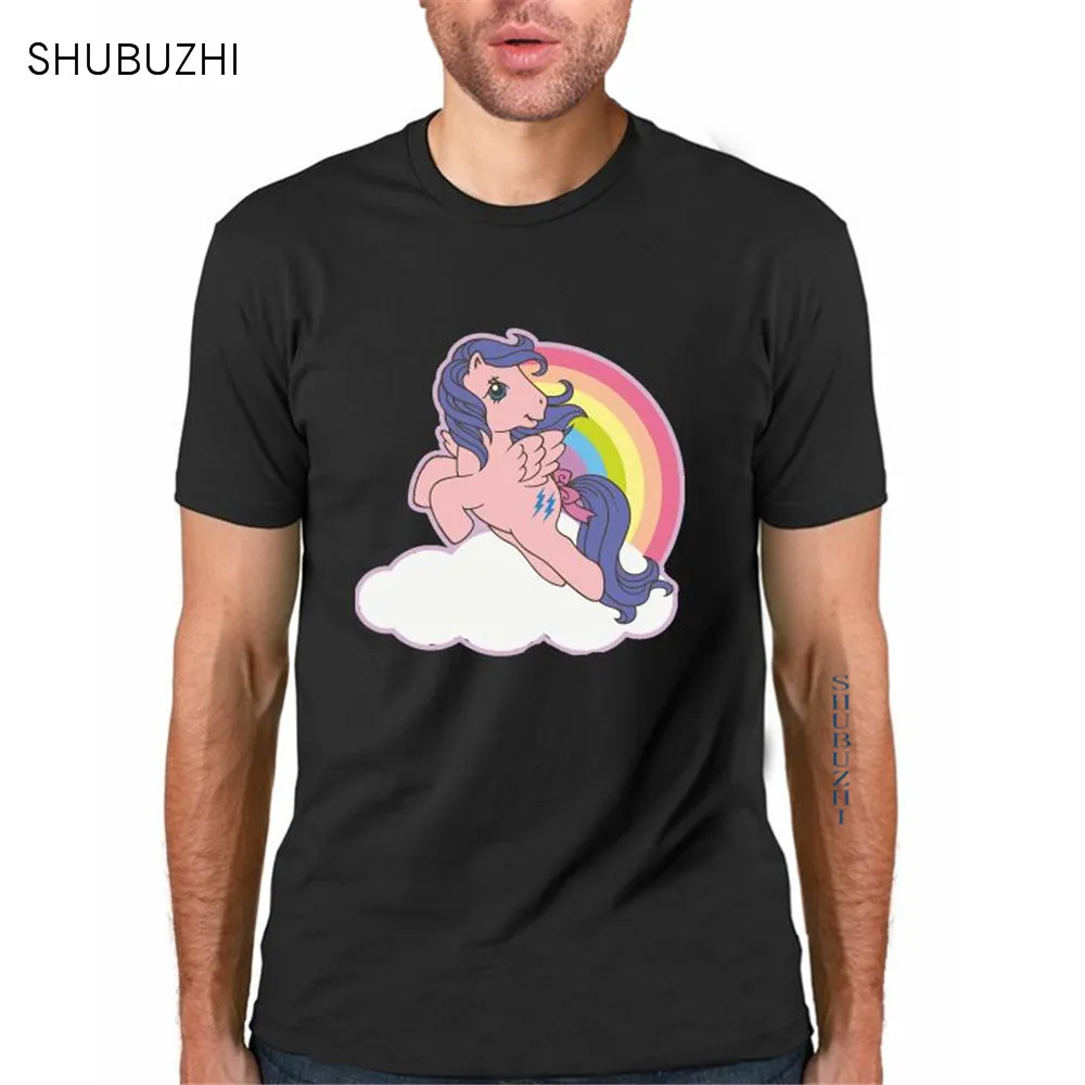 

cotton tshirt My Little Pony - 80s Casual Men Summer t shirt cool fashion Funny Print tee shirt big size sbz496