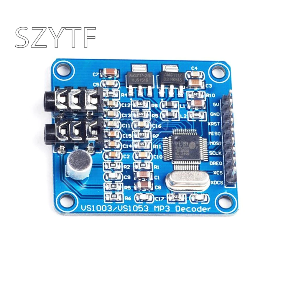 VS1003B MP3 модуль декодирования, основная часть микрофона, STM32 ...
