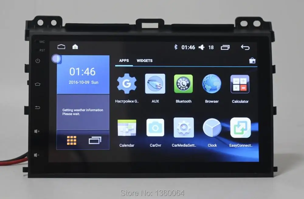 Cheap Nedehe 2G+32G Android 7.0 car dvd player for Toyota Prado Land Cruiser 120 2004-2009 car radio gps navigation Bluetooth Wifi 6