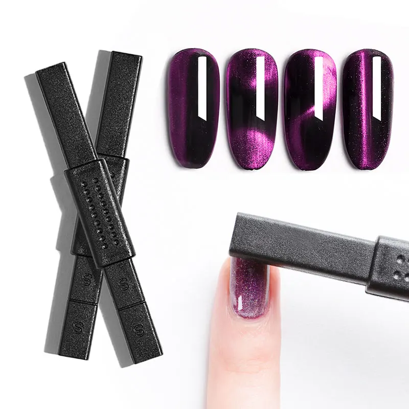 Mtssii مسمار الفن المغناطيس عصا القط عيون المغناطيس ل جيل للأظافر البولندية 3D خط قطاع تأثير قوي قلم مغناطيسي أدوات ل هلام الورنيش