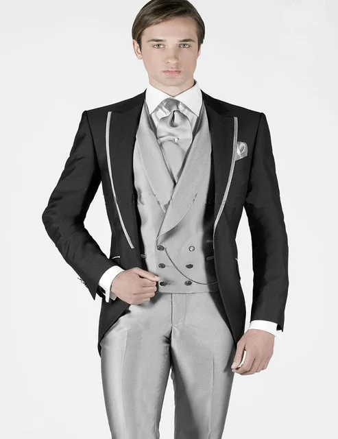 Italian Suit 2018 New Arrival Grey Pants Men Wedding Suits Clic Italian Suit 2018 New Arrival Grey Pants Men Wedding Suits Clic Fit Formal Groom Tuxedos