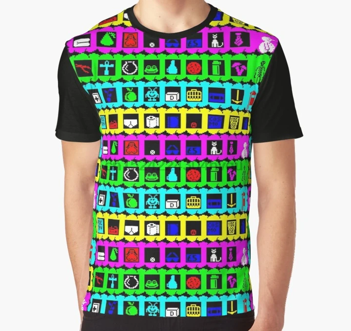 

All Over Print 3D Tshirt Men Funny T Shirt Gaming [ZX Spectrum] - The Young Ones Full Print Big print Graphic T-Shirt