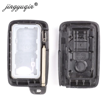 Keyforkess astuccio portachiavi remoto intelligente 2/3/4 pulsanti Fob Shell per Toyota Aurion Avalon Landcruiser Camry Highlander RAV4 - Jingyuqin astuccio portachiavi remoto intelligente 2 3 4 pulsanti Fob Shell per Toyota Aurion Avalon