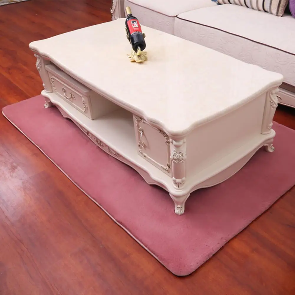 

60*120cm Living Room Coffee Table Blanket Simple Modern Full Shop Room Bedside Blanket Imitation Rabbit Fur Carpet Bedroom