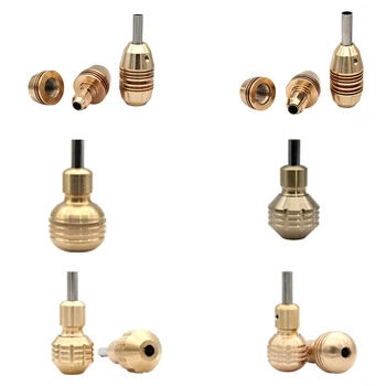 

Pure copper tattoo self-locking handle tattoo grip back self-locking tattoo handle machine kit tattoo accessories tattoo machine