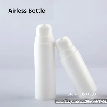 

5ml 10ml 15ml White Empty Plastic High Quality Lotion Vacuum Bottle Cosmetic Emulsion Foundation Airless Pump Bottle Container