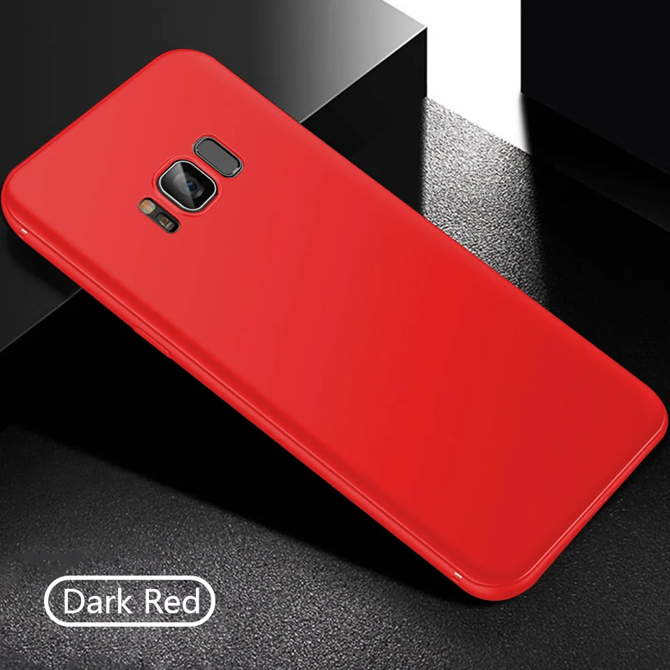Новый тонкий силиконовый чехол для телефона samsung S9 S10 плюс принципиально Мягкий