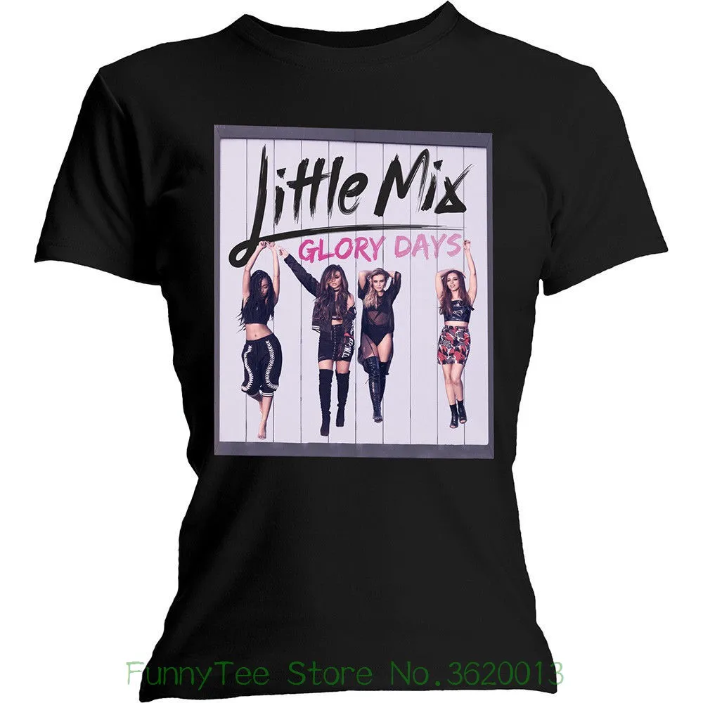 

Women's Tee Little Mix Glory Days Album Autorise Dames Femmes black Women's Text Retro