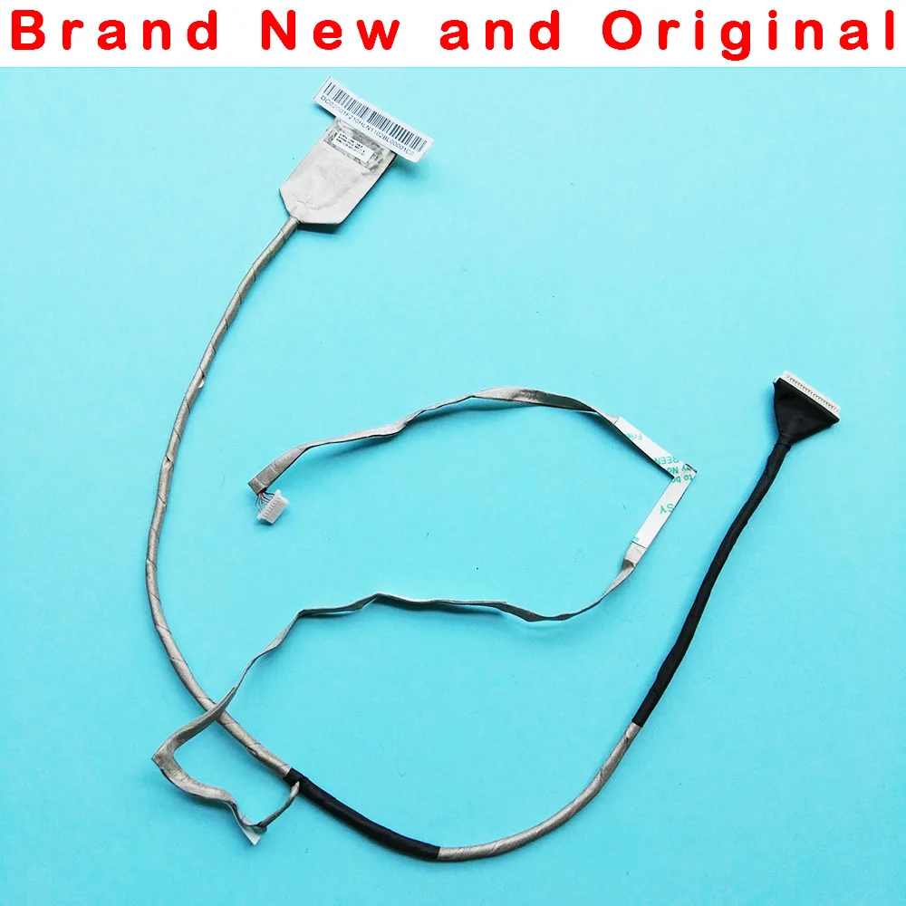 

New original LCD LED LVDS Video Flex Cable for Lenovo Y580 Y580N QIWY4 LVDS CABLE DC02001F210 90200854 HD+ 1920*1080