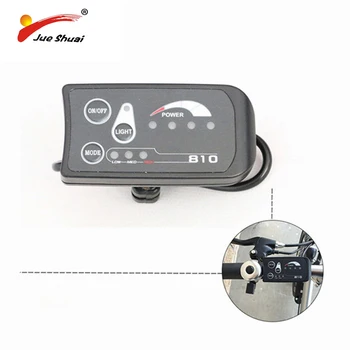 

Electric Bicycle Computer Cycling LED Display 250mm Cable Plug 36 V Speedometer Mountain Bike Battery Power Sign Stopwatch Kit