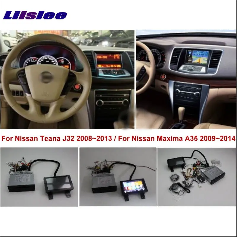 Excellent Liislee For Nissan Teana J32 Maxima A35 2008~2014 Car DVD Player GPS Nav Navigation System BT USB AUX HD Touch Screen Multimedia 1