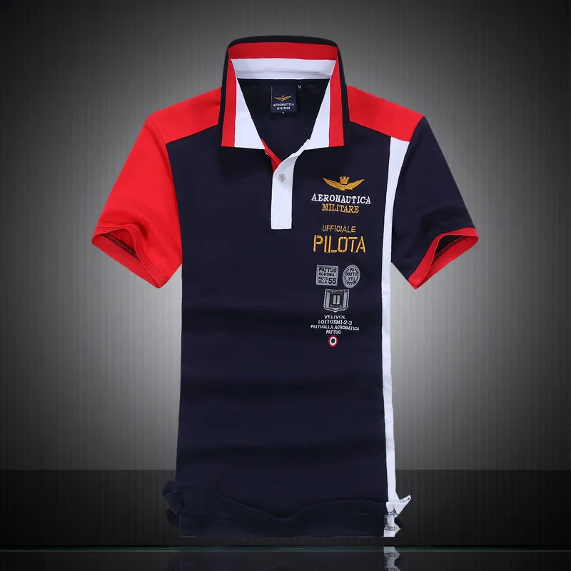 

Polo Shirt Men Famous Brand Clothing Fashion Polo Homme Militare Male Shirts Embroidery Air Force One Polos Masculina Tops