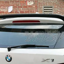Стильный спойлер на крышу из настоящего углеродного волокна для BMW X1 E84 SUV Heckspoiler 2009UP B177
