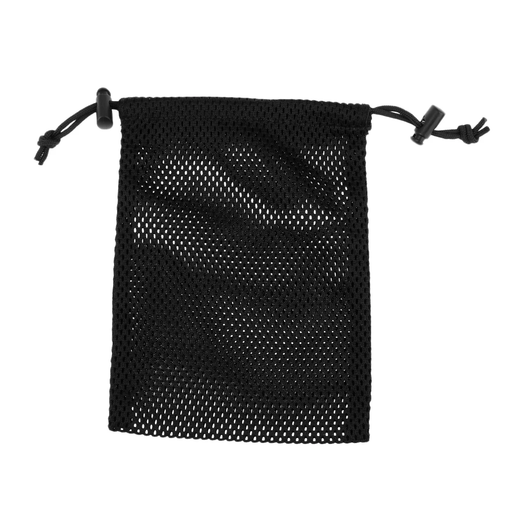 21 x 16 cm Scuba Diving Snorkeling Drawstring Mesh Bag SMB Surface Marker Buoy Safety Sausage Signal Tube Holder 