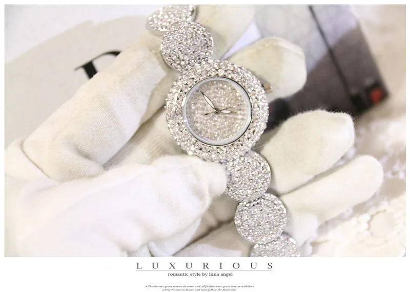 Женские часы, роскошные часы с бриллиантами, знаменитый элегантный браслет, платье, часы, женские наручные часы, Relogios Femininos saat ZDJ021