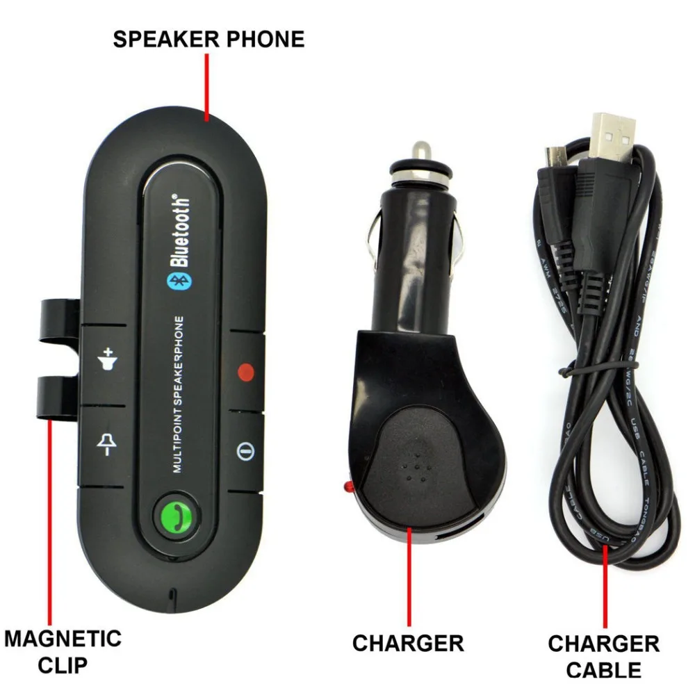 Bluetooth Автомобильный MP3 плеер беспроводной динамик автомобильный комплект