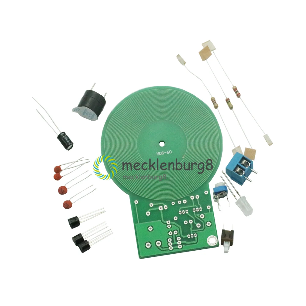 

DIY Kit Metal Detector Kit Electronic Kit DC 3V-5V 60mm Non-contact Sensor Board Module Electronic Part Metal Detector DIY