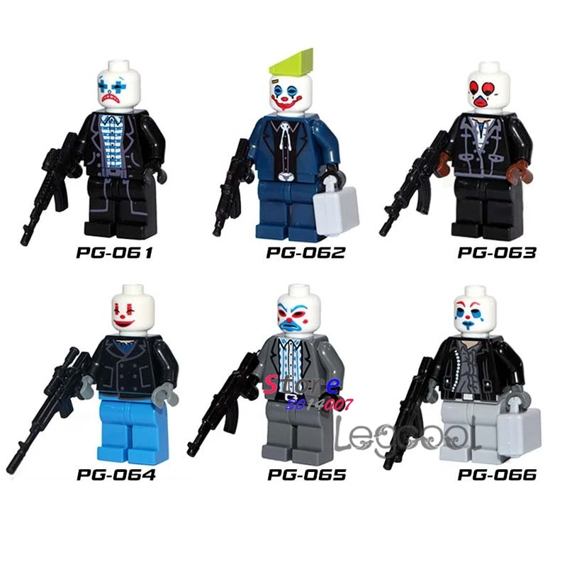 

1PCS model building blocks action figures starwars superhero Joker toys for children gift marvel avengers Comic movie Collection