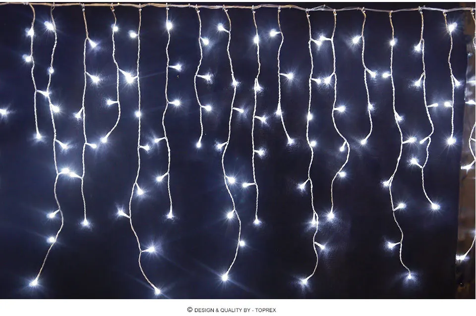 Emissor de Luz da Decoração do Natal Decoração da Festa de Casamento ao ar Luzes do Jardim Luzes de Fadas Luz do Sincelo do Diodo Livre L3m 220 v Pvc Led 11 Cheap Iluminação de Natal