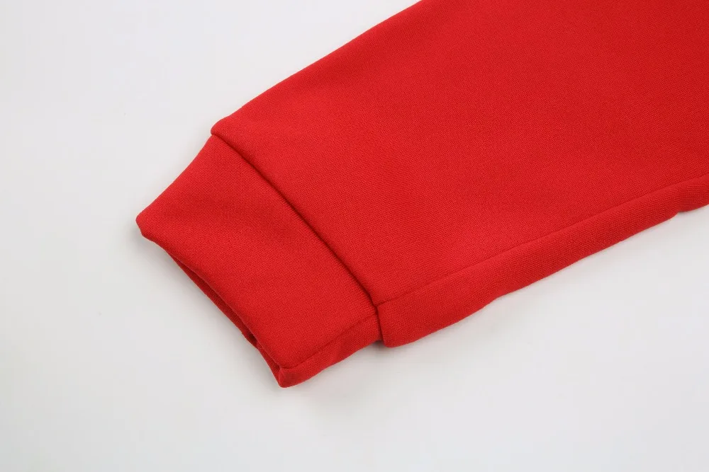 Крутые настоящие хаста Ла Муэрте толстовки для мужчин и женщин унисекс флисовая толстовка белый красный с буквенным принтом уличная одежда