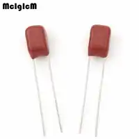 MCIGICM 1000 pcs 105 1uF 100V CBB Polypropyleen film condensator pitch 5mm 105 1uF 100V