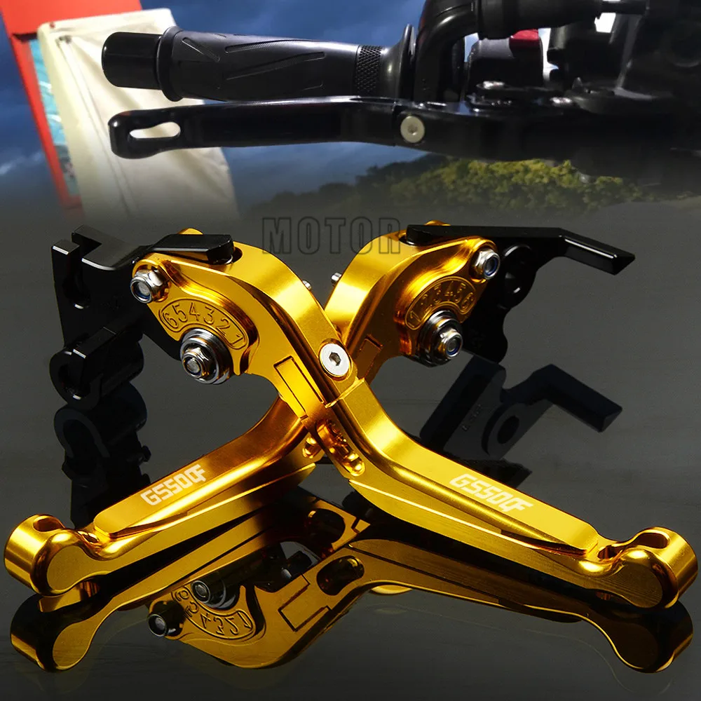 Алюминиевые рычаги тормозной муфты CNC для Suzuki GS500F 2004 2009 2005 2006 2007 2008 регулируемые