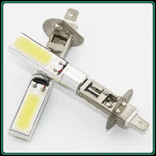 1pcs White 12V 10W High Power H1 COB LED Car Fog Driving Daytime Running Light DRL Lamp Bulb LED Car Driving Foglights Dropship