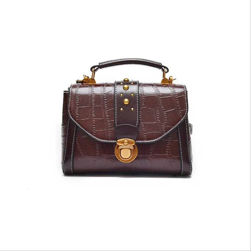 

Vintage Purse Bag Leather Cross Body Shoulder Messenger Bag Large Capacity Women Bags women wedding clutches ladies party purse