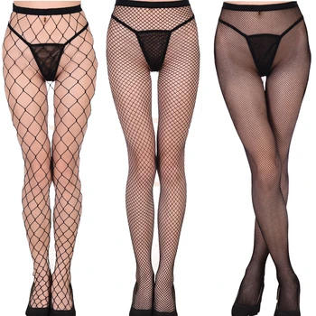 

Women Fishnet Tights Summer Ultra-thin Mesh Pantyhose Sexy Nylon Female Large And Small Network Stockings Medias De Rejilla