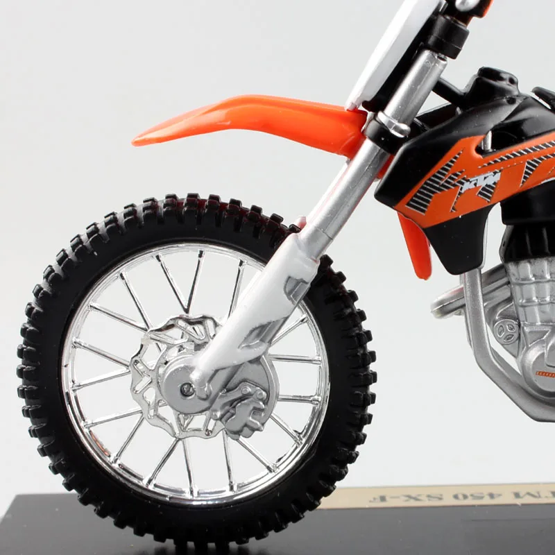 1/18 весы Maisto KTM SXF 450 SX-F мотокросса Diecasts & Toy Vehicles миниатюрные велосипеды для грязи на выносливость гоночный мотоцикл для мальчиков