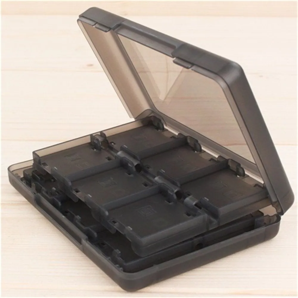 24 in 1 Game Memory Card Micro SD Case Holder for Nintend NDS NDSi LL 2DS 3DS XL New 3DS LL XL Cartridge Storage Box#25