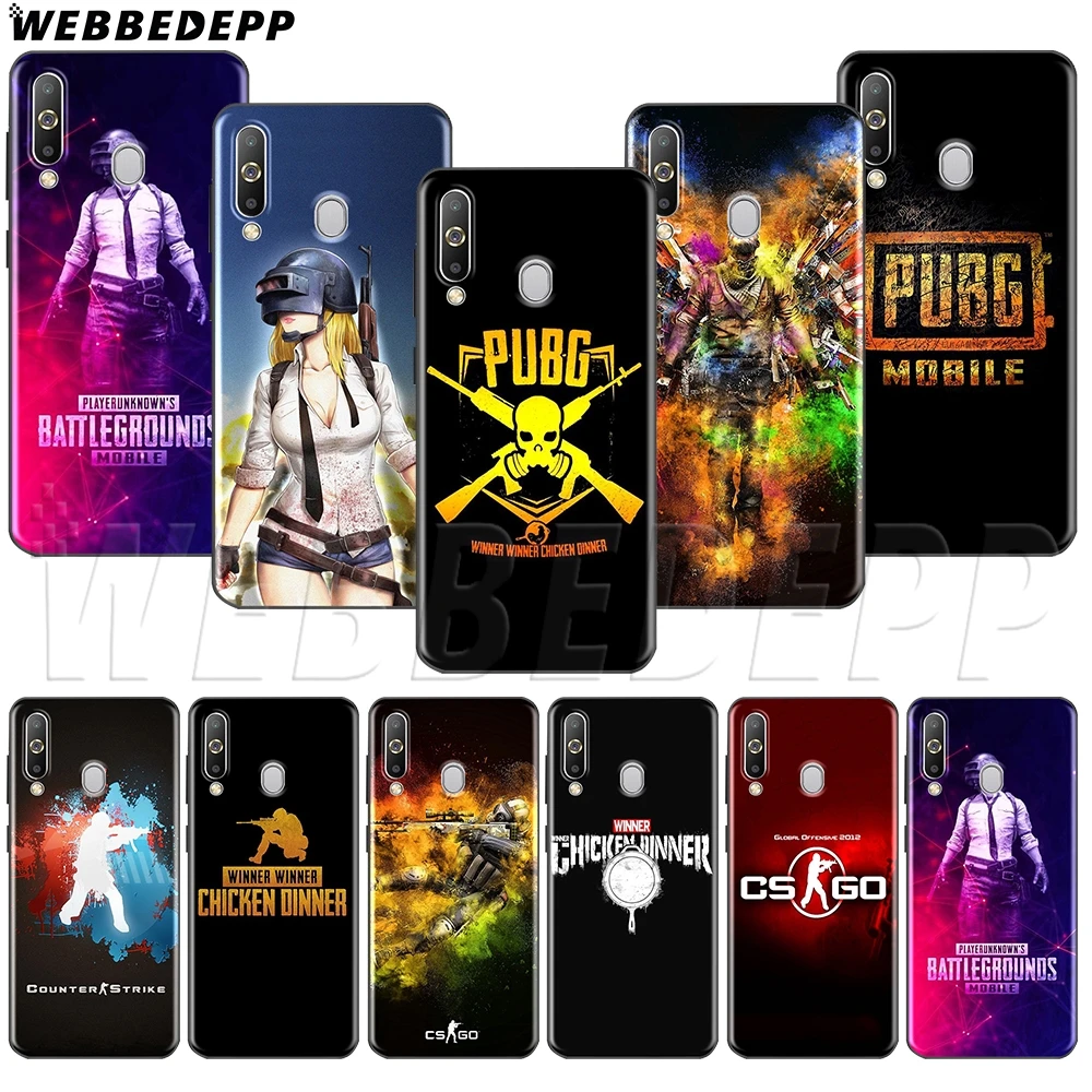 

WEBBEDEPP Counter Strike CS GO and pubg TPU Soft Case for Samsung Note 10 Plus A10S A20S A30S A40S A50S A60 A70 M10 M20 M30