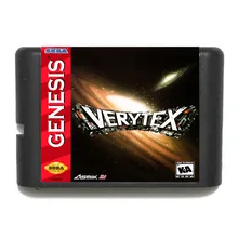 Verytex 16 бит sega MD игровая карта для sega Mega Drive для Genesis