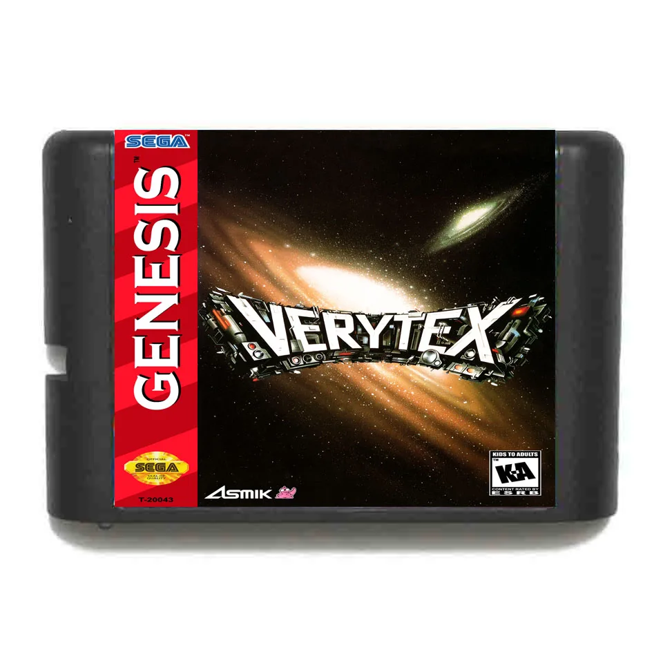 

Verytex 16 bit SEGA MD Game Card For Sega Mega Drive For Genesis