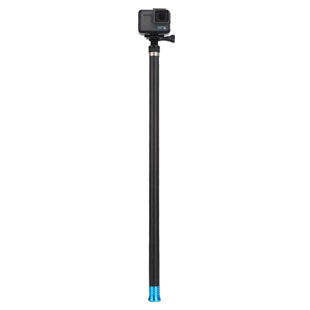 Ручной выдвижной полюсный монопод из углеродного волокна 106 &quotдля GoPro Hero 7 6 5 4 Session