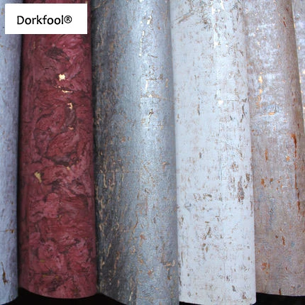 Bacaz Korea Art Texture Gold Or Silver Foil Bark Cork Wallpaper Rolls For Tv Sofa Background Natural Wood Wall Paper Decor Cork Wallpaper Bark Wallpapertextured Wallpaper Aliexpress