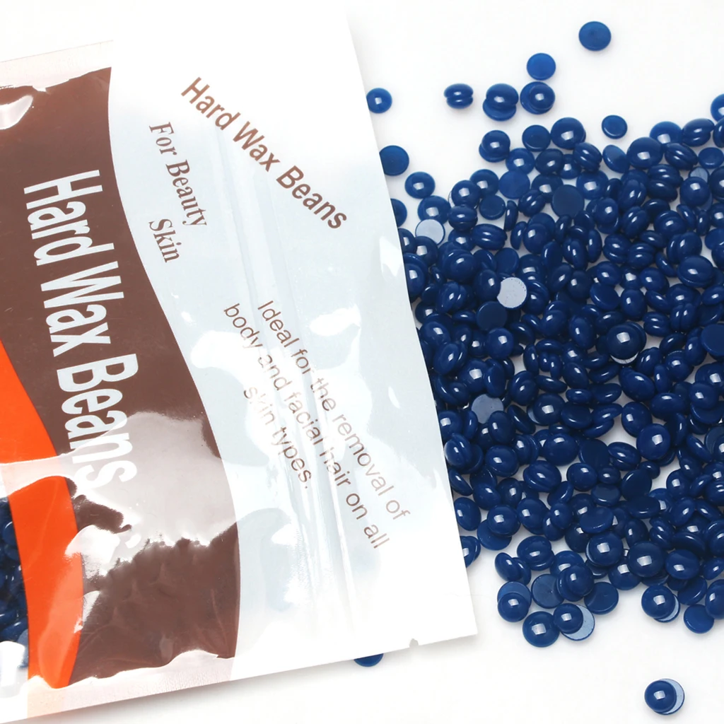 No Strip Body Depilatory Hair Cleaner Hot Film Wax Beads Waxing Hair Removal Beans 2x300g (Chamomile+Lavender)