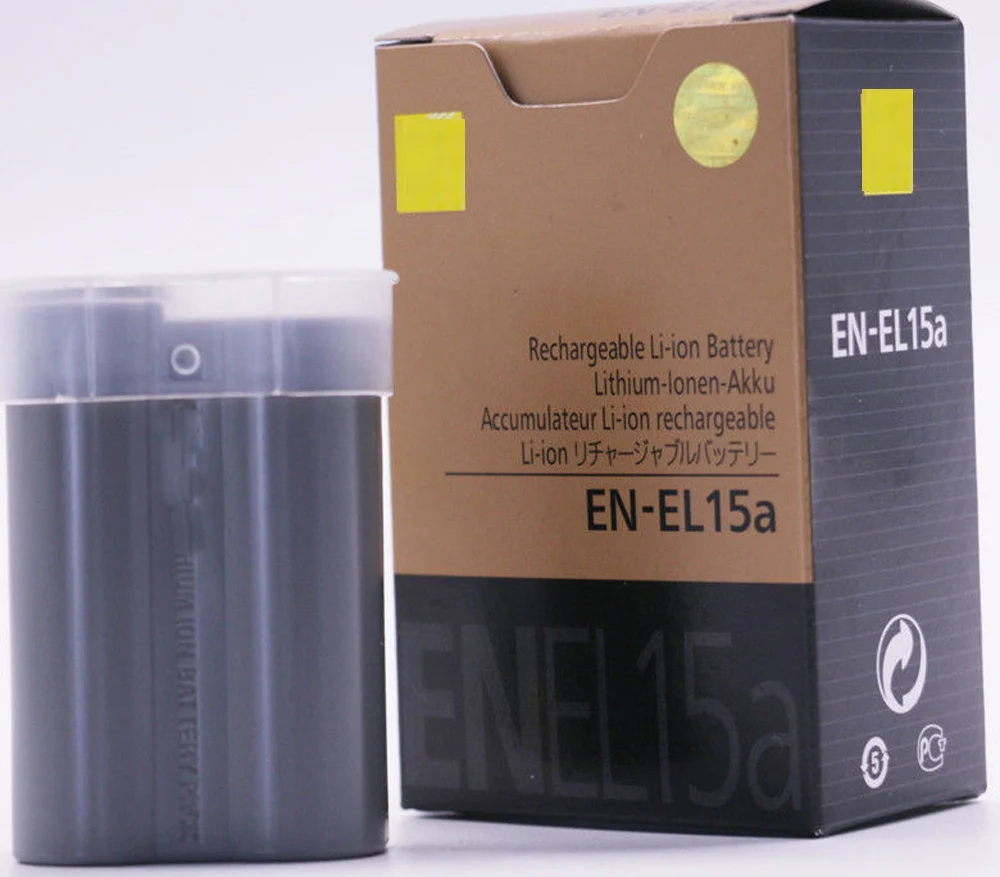 EN-EL15A ENEL15A RU EL15A Батарея пакет для Nikon Камера D850 D7000 D600 D810 D750 D610 D7500 D7200 MH-25 MB-D15 EN-EL15