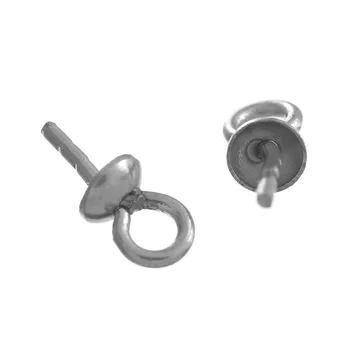 

20PCs Nine Word Pins Stainless Steel Jewelry Findings For DIY Jewelry Supplies 7.5mmx4mm