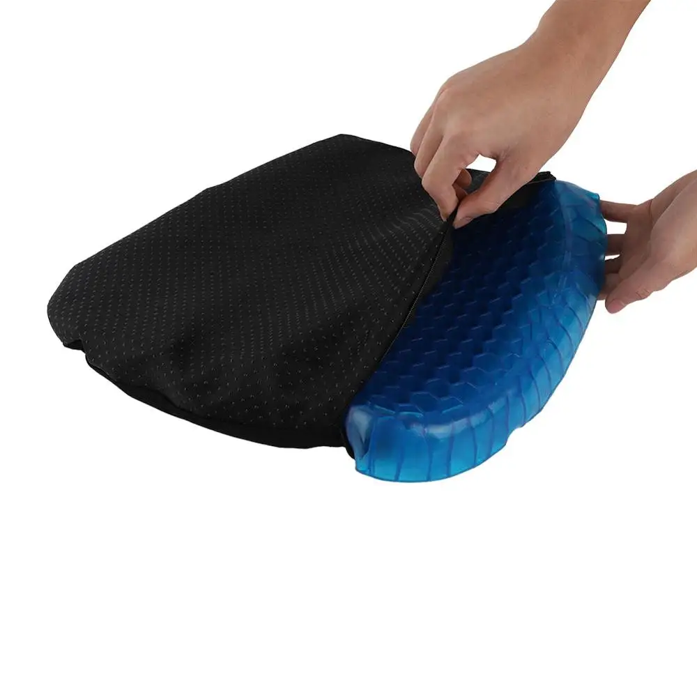 

Thick Premium Gel Orthopedic Seat Cushion Large Comfortable Pad for Car Office Chair