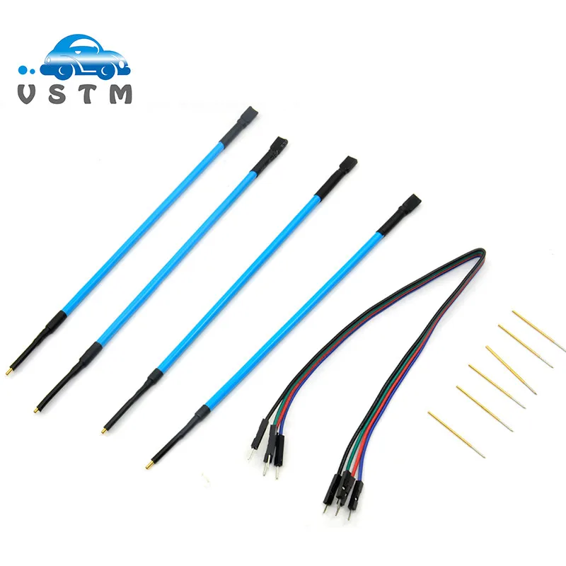 

LED BDM Frame 4 Probes With Connect Cable For Replacement 4pcs/set For Chip Tuning Tool KESS KTAG FGTECH ktm100