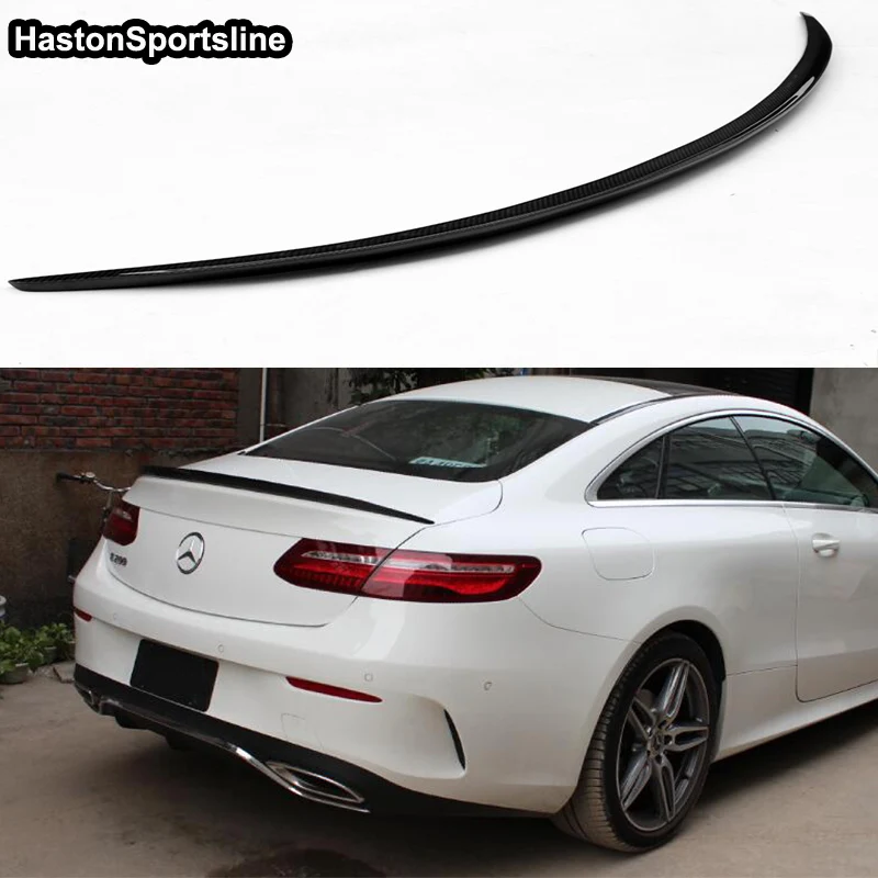 

For Mercedes-Benz W238 C238 Coupe Modified AMG Style Carbon Rear Trunk Spoiler Car Wing 2017 +