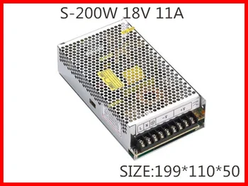 

200W 18V 11A Single Output Switching power supply for Monitor Display LED Strip light AC-DC S-200-18