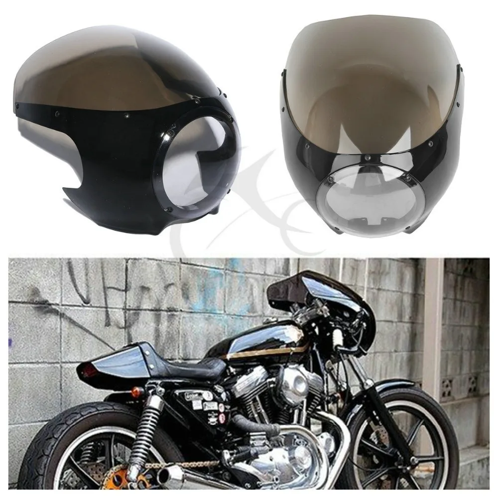 Cafe Racer Drag Racing Viper 1//4 Fairing /& Windshield Harley Davidson Sportster