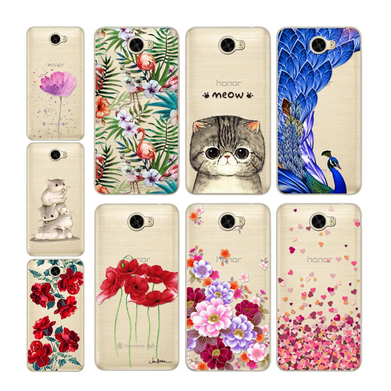 

Geruide TPU Soft Cases For Fundas Huawei Y5II Y5 2 Compact case for Honor 5A LYO-L21 CUN-U29 Drawing Silicone Phone Cases