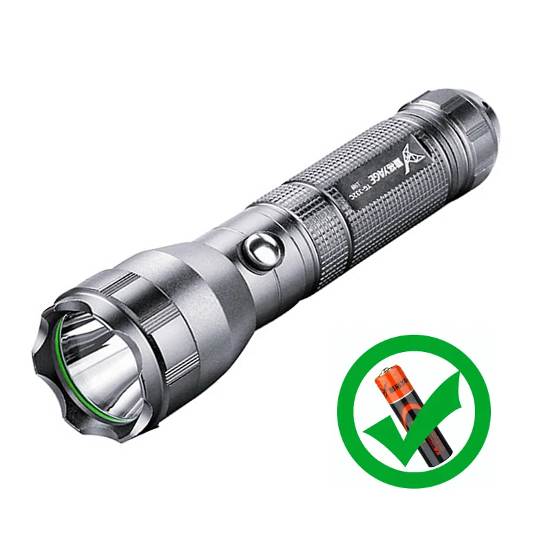 

YAGE YG-332C Flashlight XP-E 300-1000LM Powerful CREE LED Flashlight Tactica Waterproof Torch light with 18650 Battery Lanterns