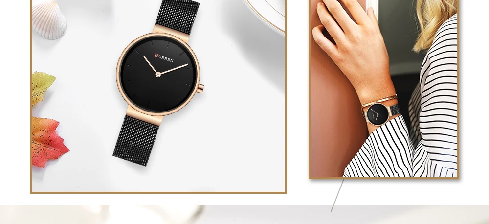 CURREN новые женские часы Кварцевые лучший бренд класса люкс Модные женские наручные часы Дамский подарок Relogio Feminino